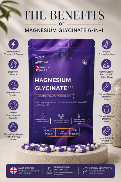 Magnesium Glycinate — Relaxation & Muscle Recovery